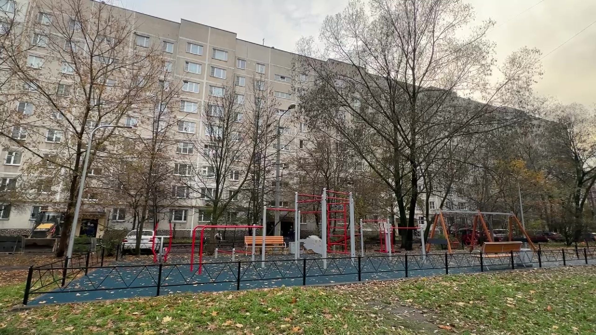 Реутов, благоустройство, тротуар, освещение, детская площадка, парковка,