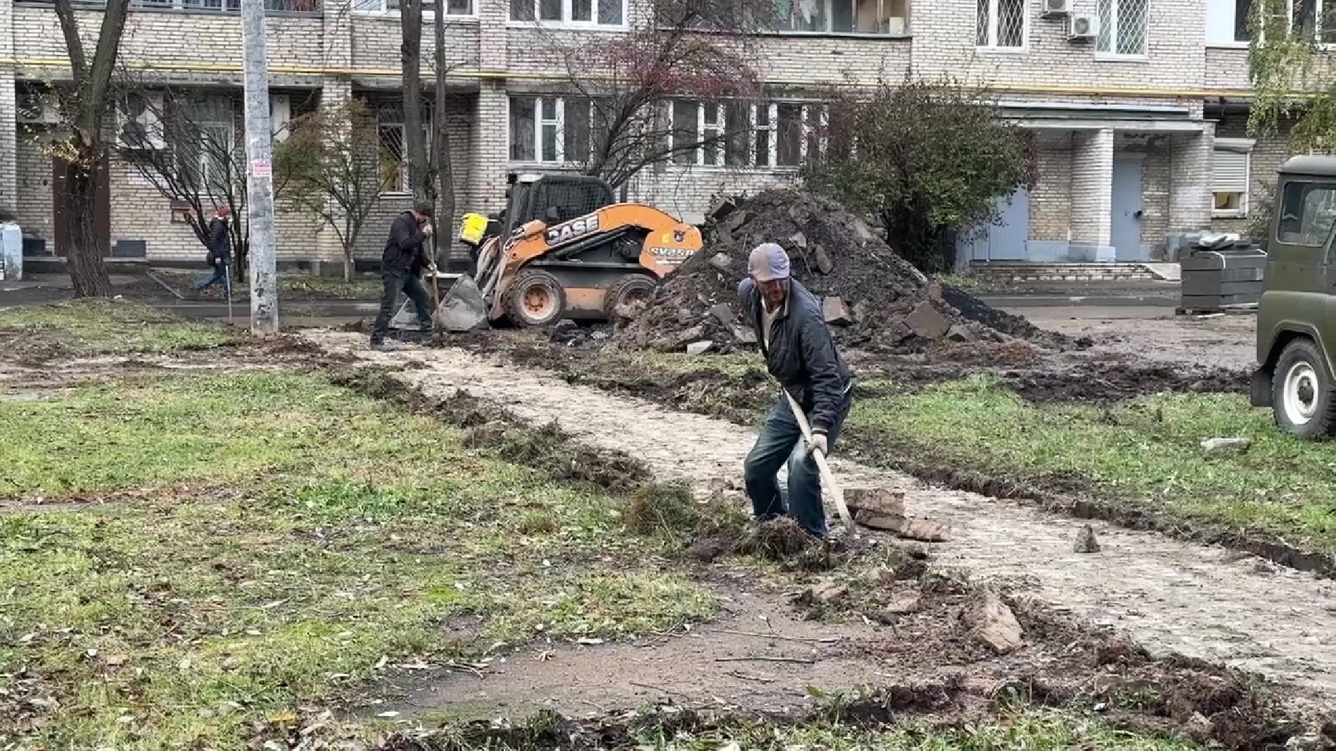 Реутов, благоустройство, тротуар, освещение, детская площадка, парковка,