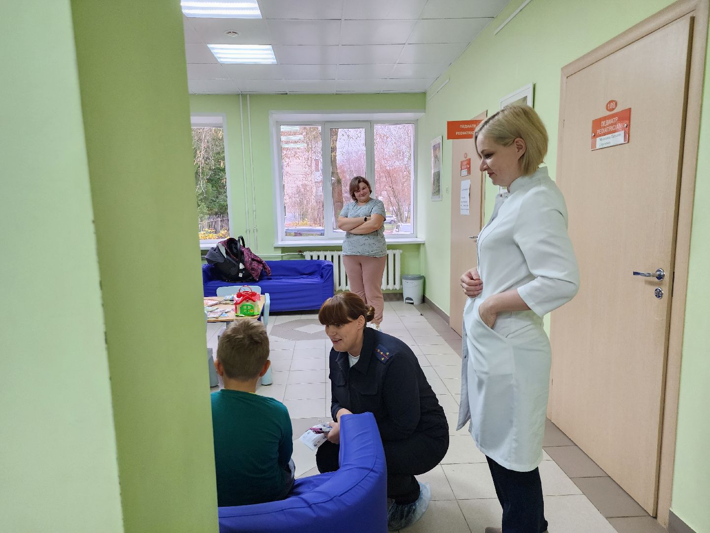 Детская безопасность, пдд, госавтоинспекторы, дубна, дубненская больница,