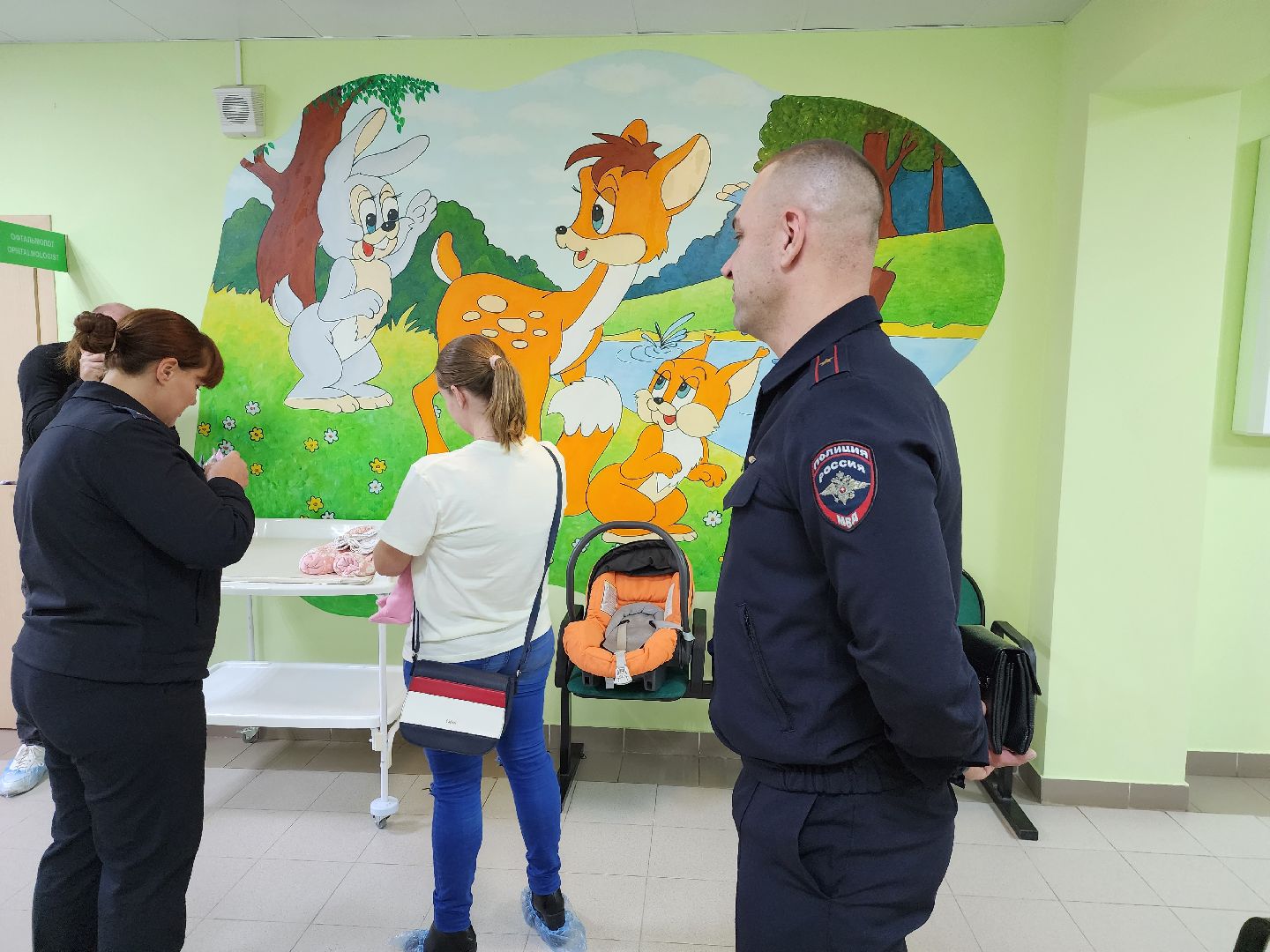 Детская безопасность, пдд, госавтоинспекторы, дубна, дубненская больница,