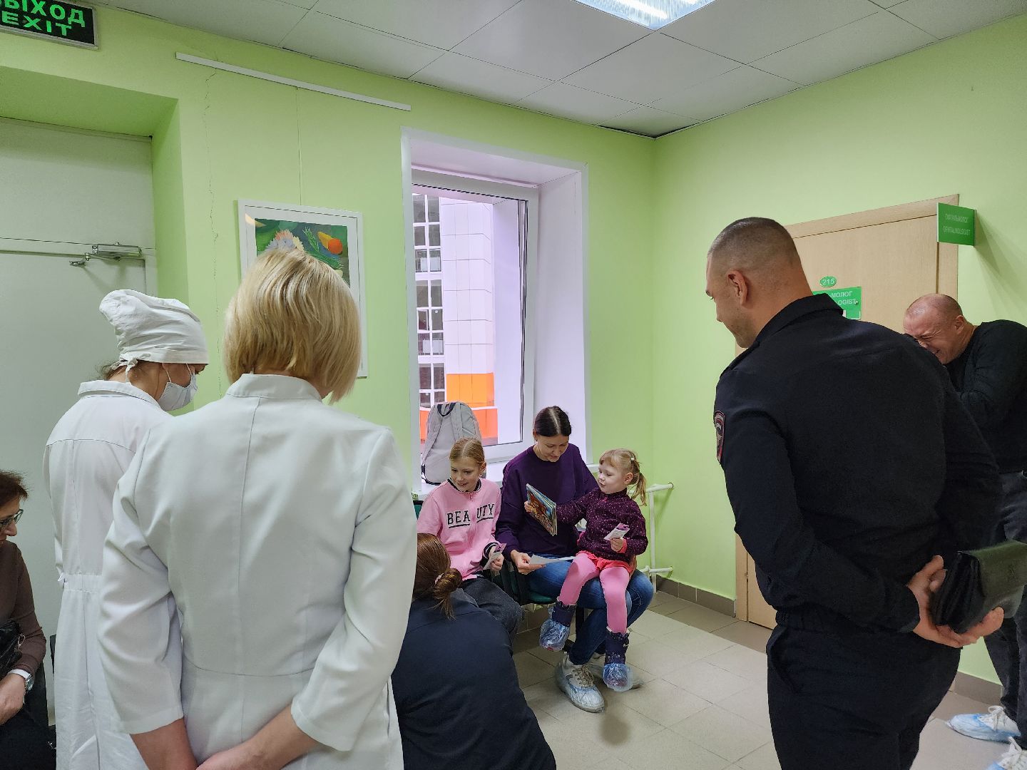 Детская безопасность, пдд, госавтоинспекторы, дубна, дубненская больница,