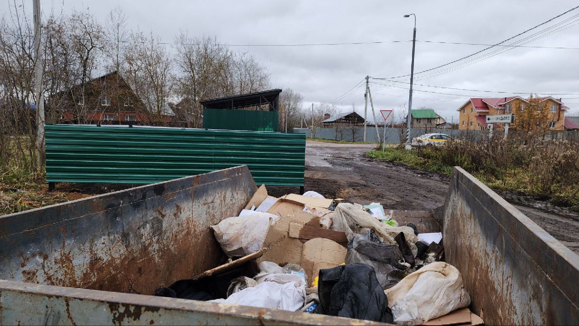 Дмитров, Орудьево, Контейнерная площадка,