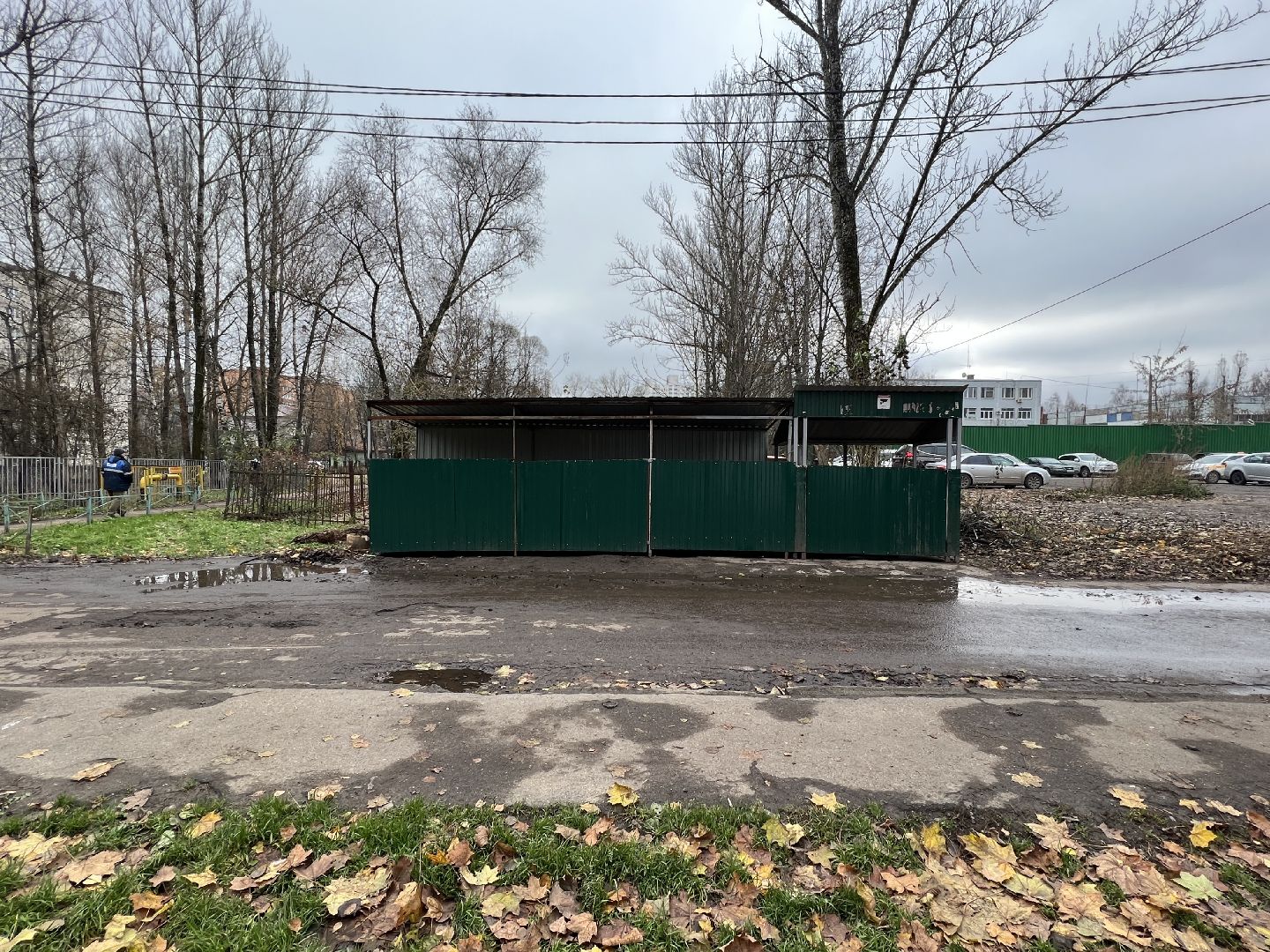солнечногорск, благоустойство, контейнерная площадка, мусорные контейнеры,
