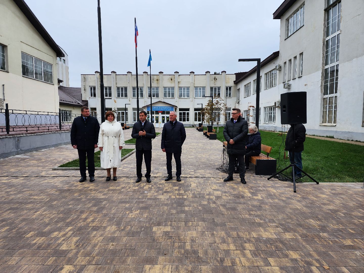 раменское, благоустройство, сквер у ДК Воровского,