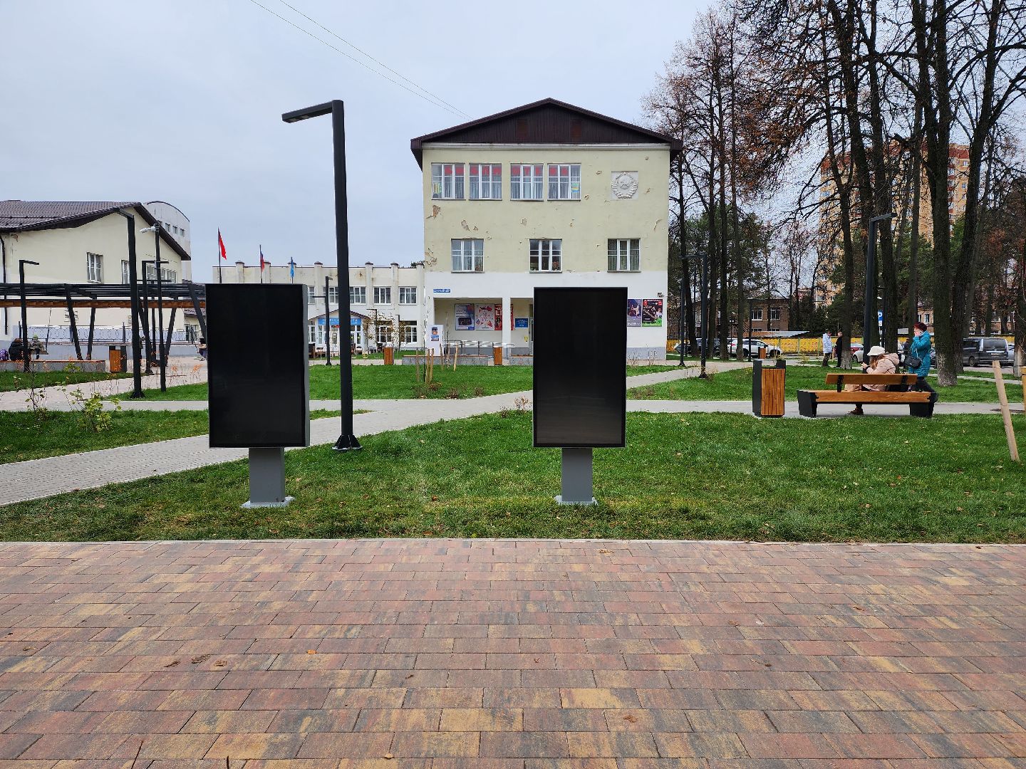 раменское, благоустройство, сквер у ДК Воровского,