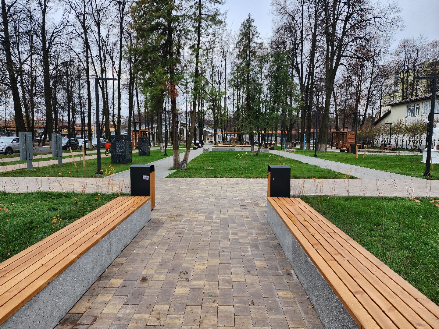 раменское, благоустройство, сквер у ДК Воровского,