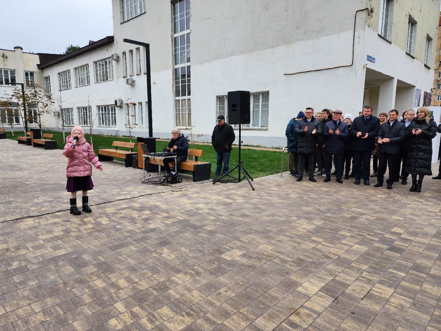 раменское, благоустройство, сквер у ДК Воровского,