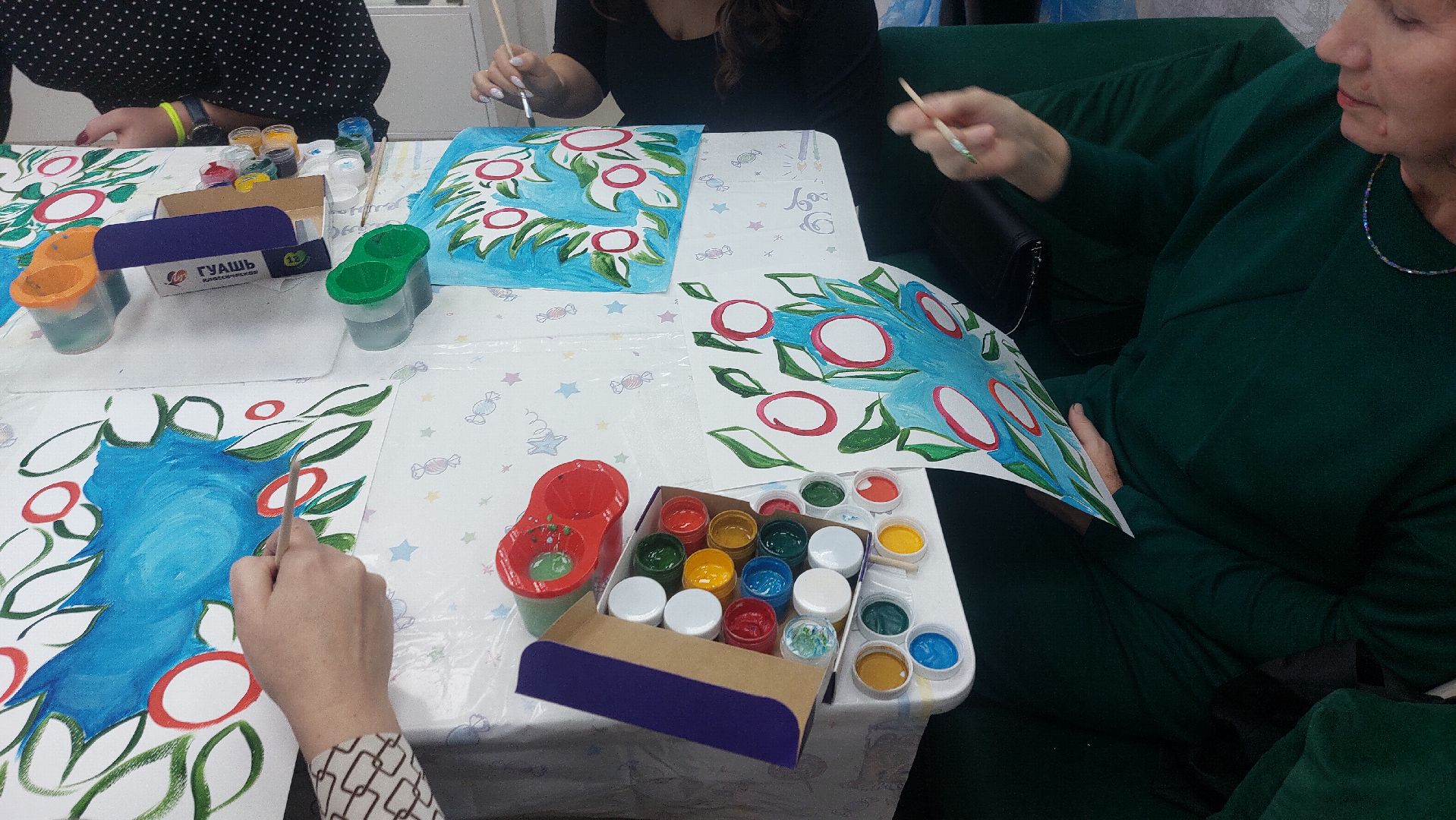 сво, союз женщин россии, арт-терапия, искусство, картина, художник, история,