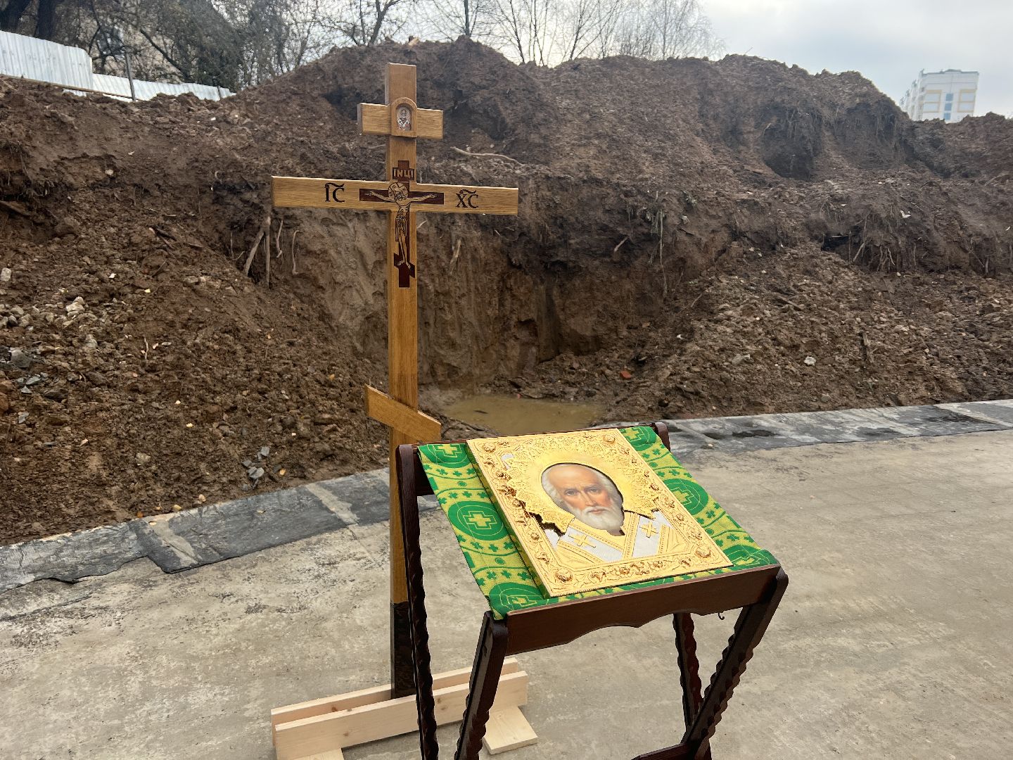 химки, церковь, храм, строительство храма, никольский храм,