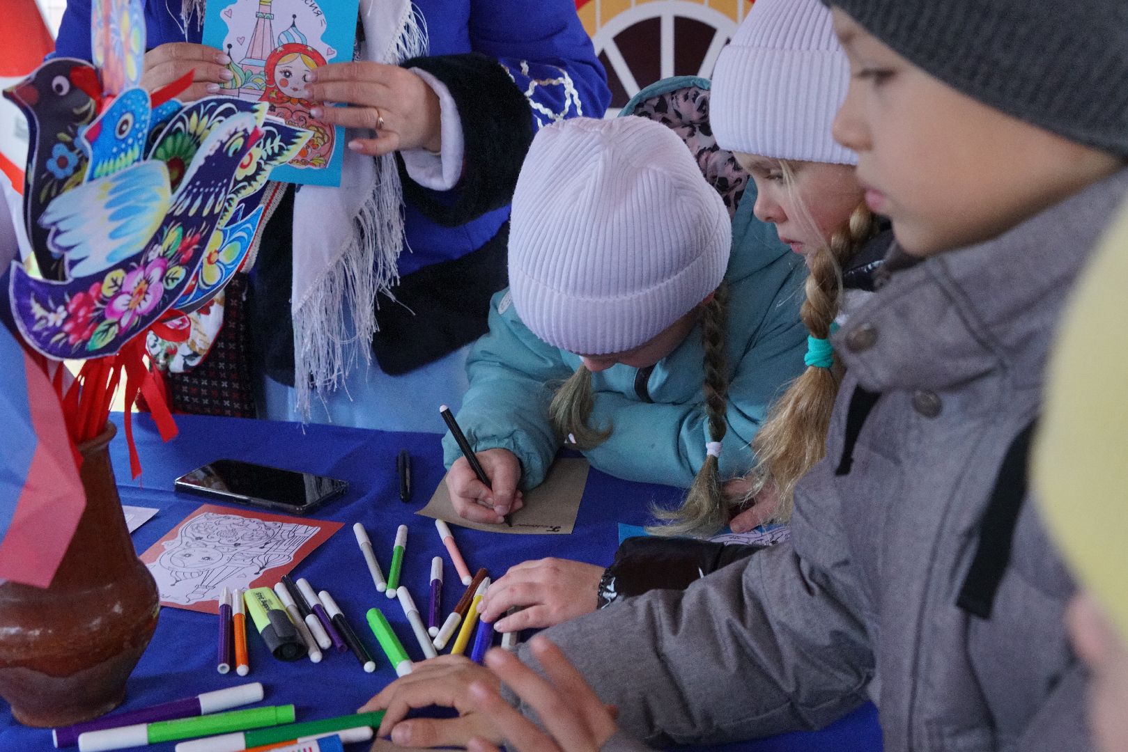 Егорьевск, русская матрешка, парк, день народного единства, праздник,