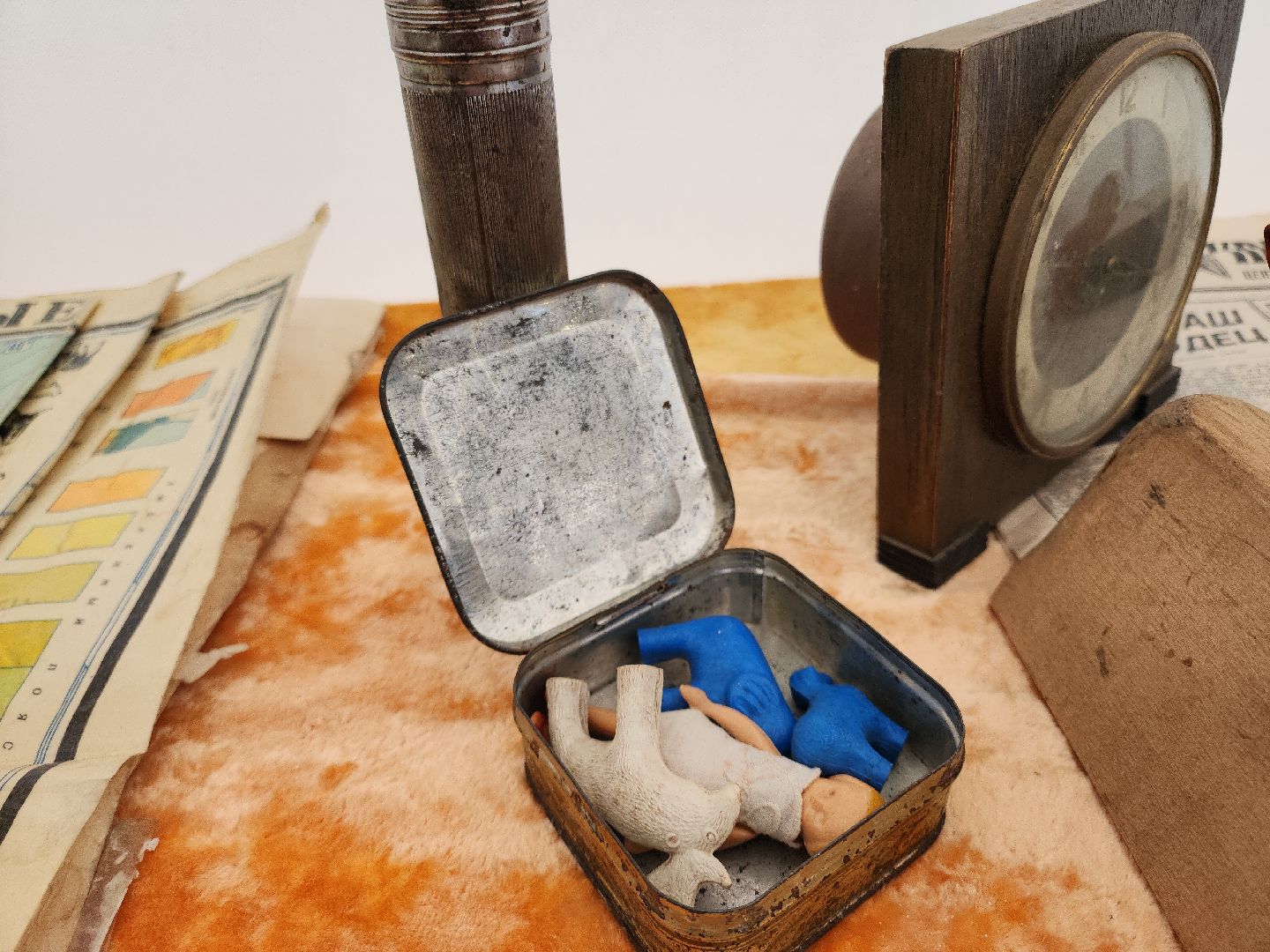 Кашира, городской парк, день народного единства, выставка, предметы быта, антиквариат, старинные вещи, прялка, патефон,