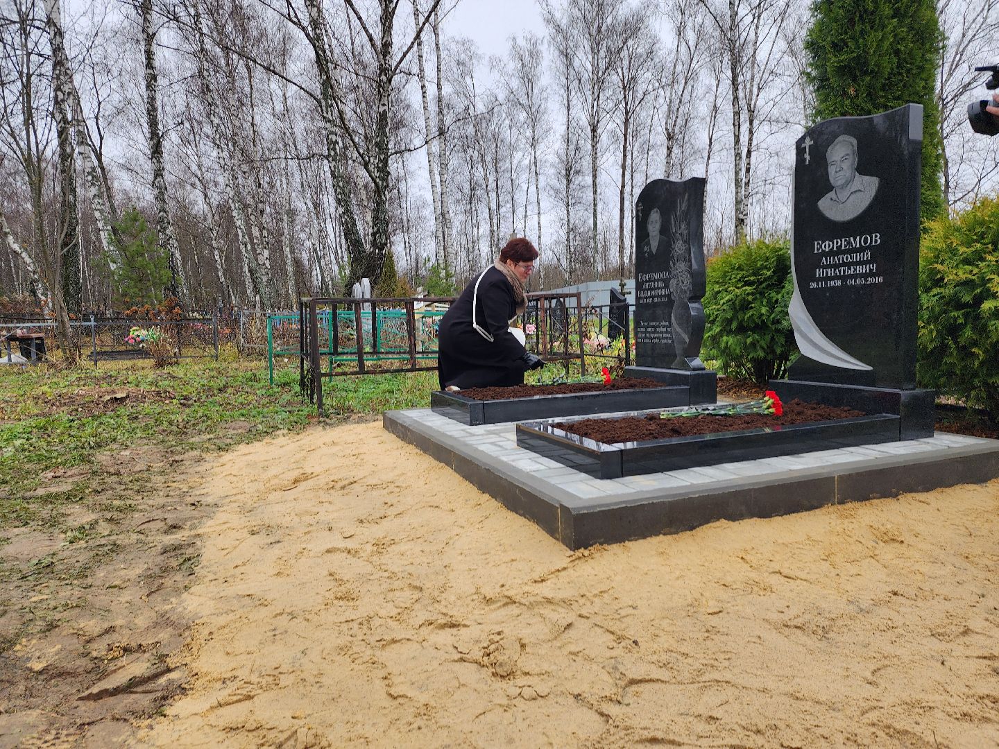 вов, серпухов, антонина ефремова, ветеран вов, кузьменковское кладбище, могила ветерана,