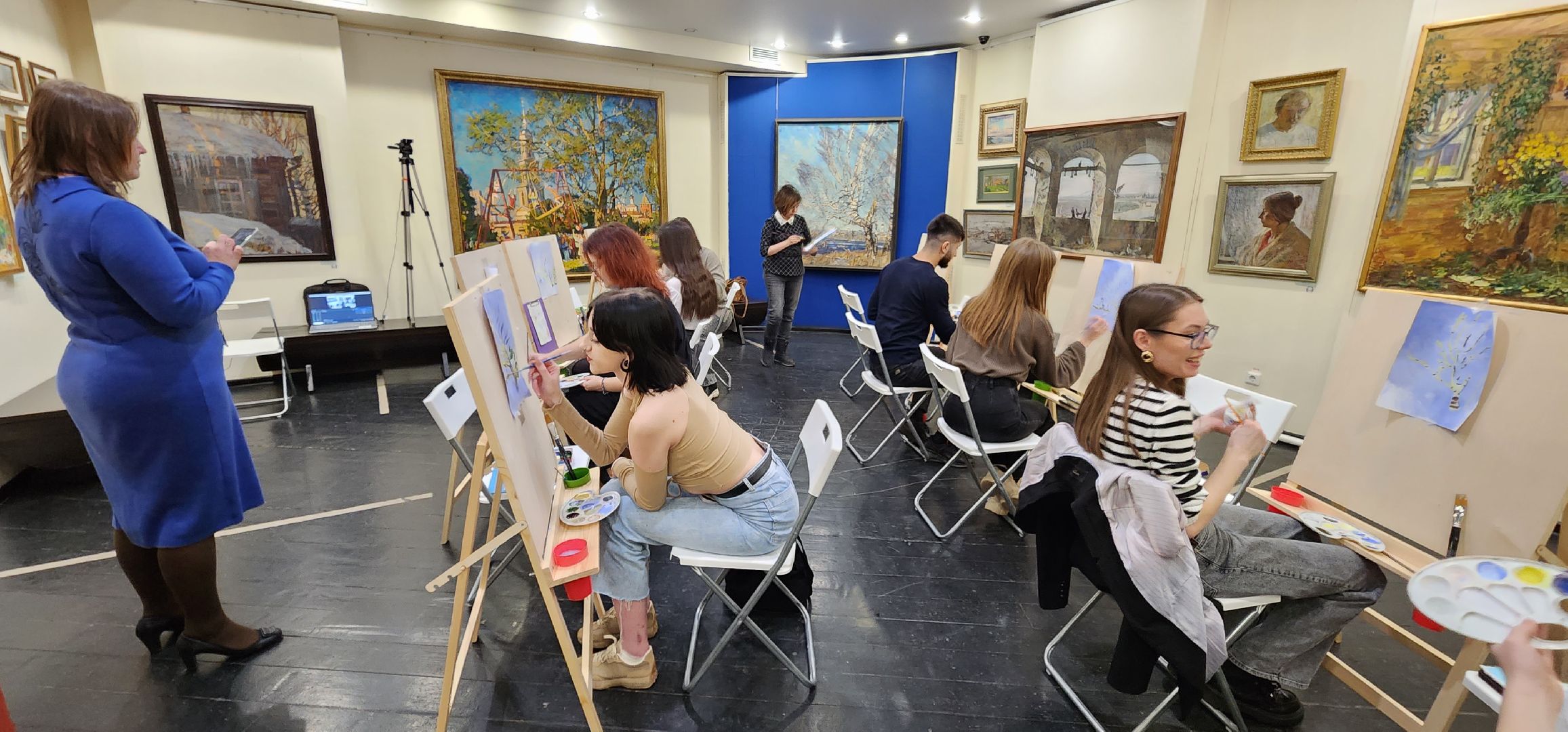 Коломна, ночь искусств, выставка, экскурсия,