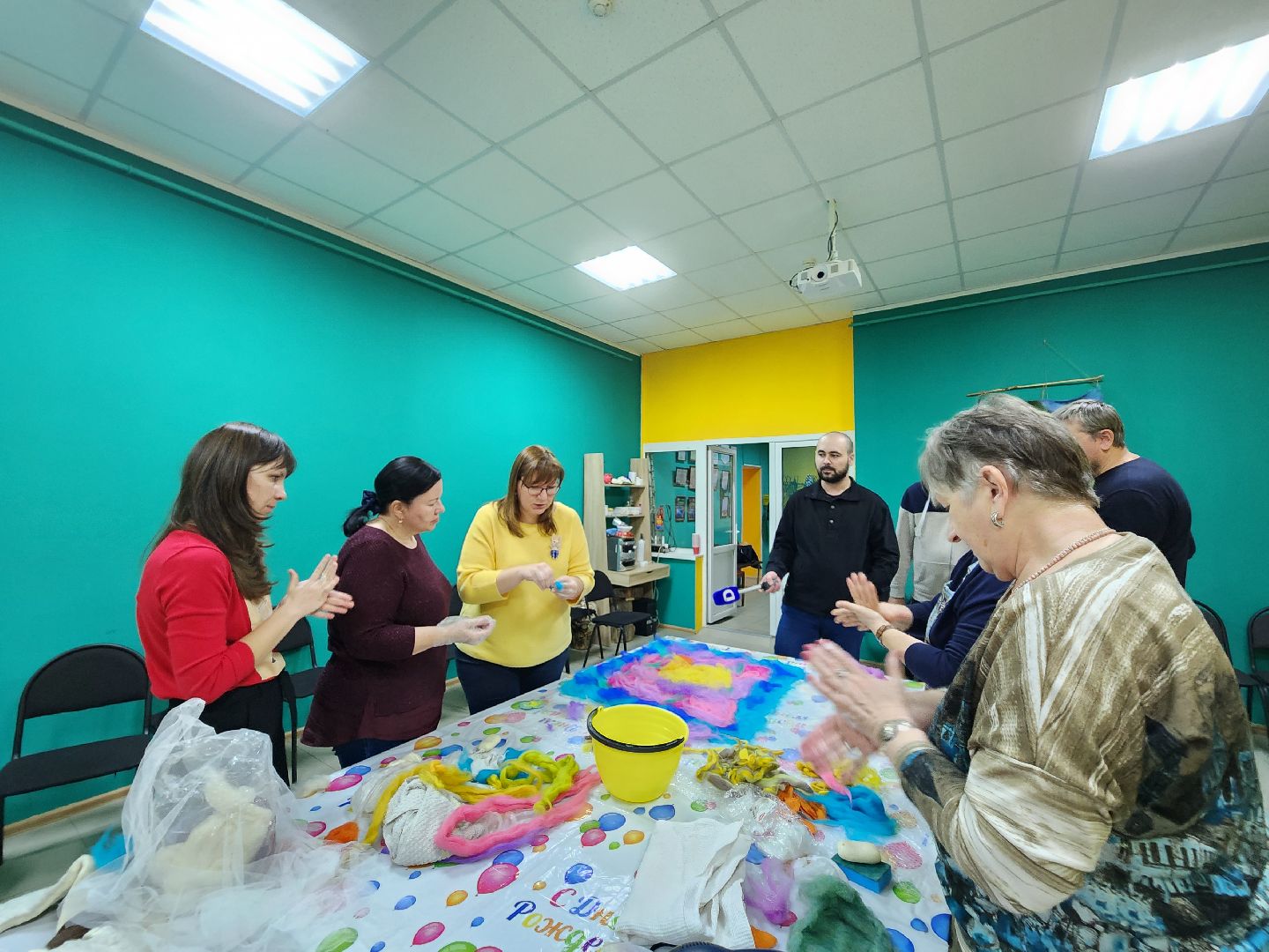 долгопрудный, валенки, валяние, день народного единства,