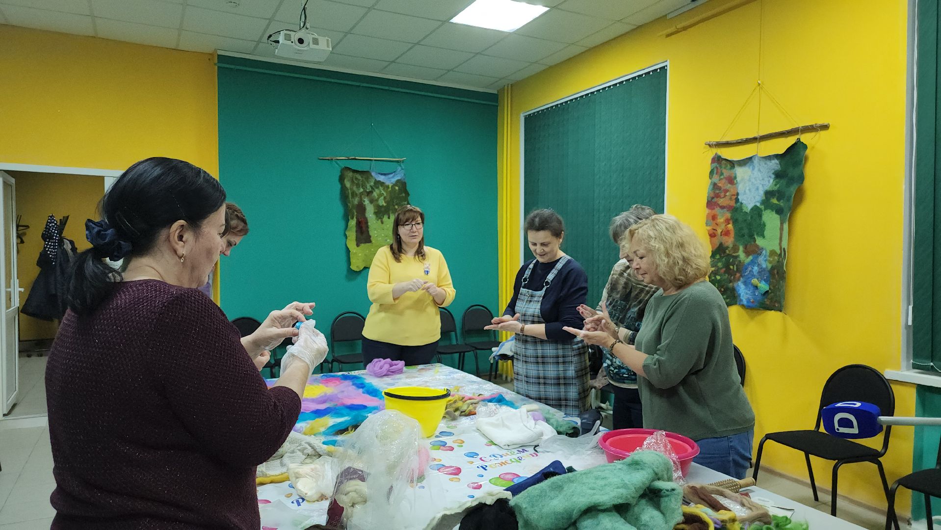 долгопрудный, валенки, валяние, день народного единства,
