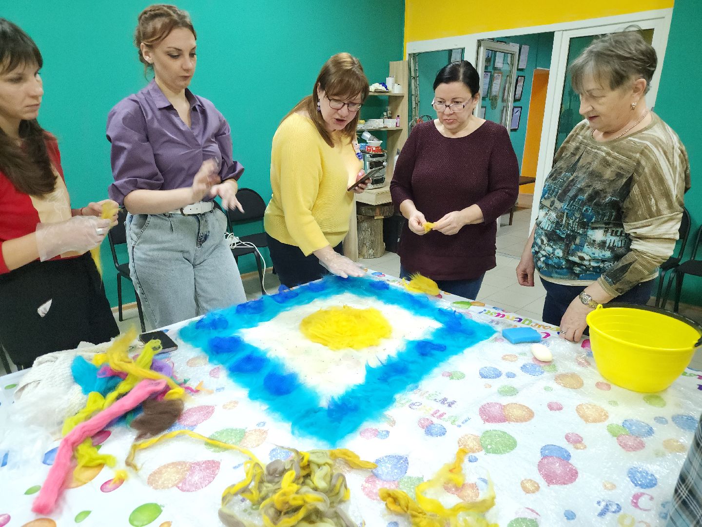 долгопрудный, валенки, валяние, день народного единства,