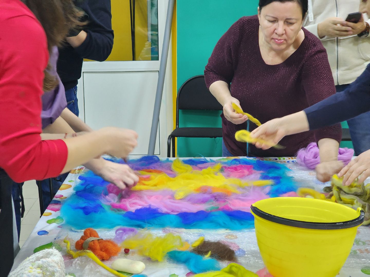 долгопрудный, валенки, валяние, день народного единства,