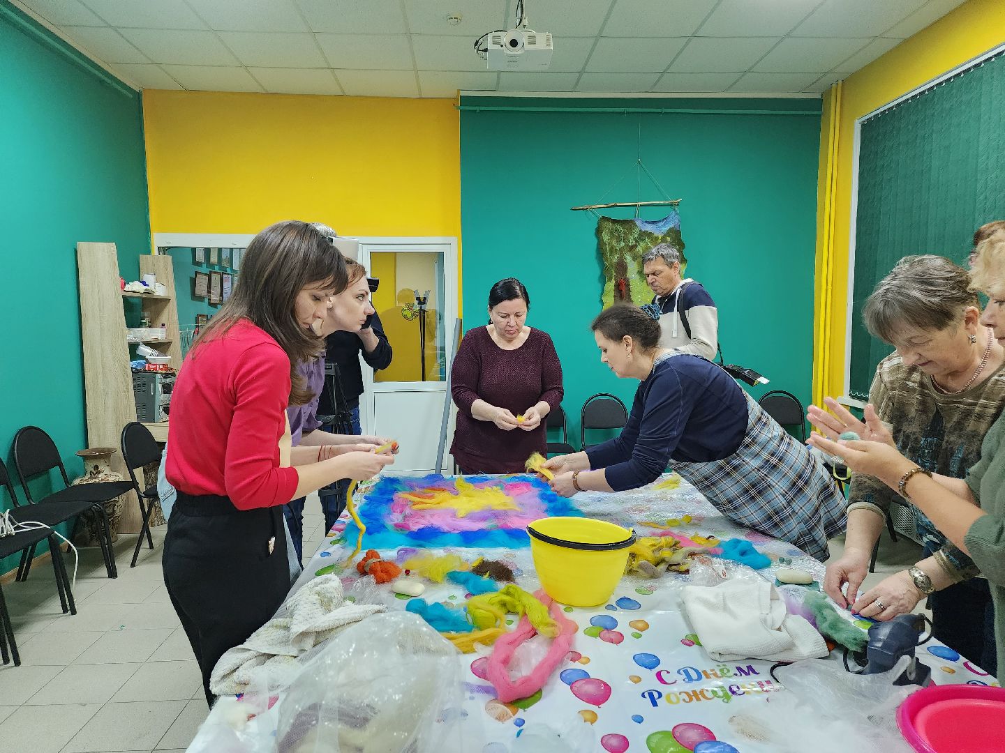 долгопрудный, валенки, валяние, день народного единства,