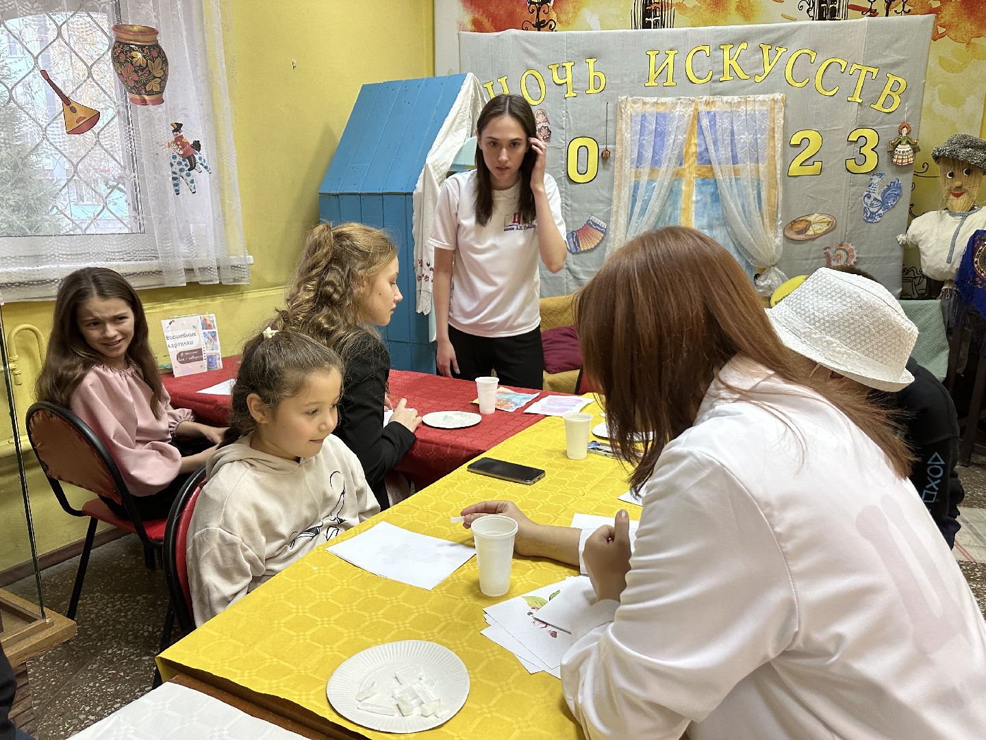 Клин, культура, образование, библиотеки, ночь искусств,