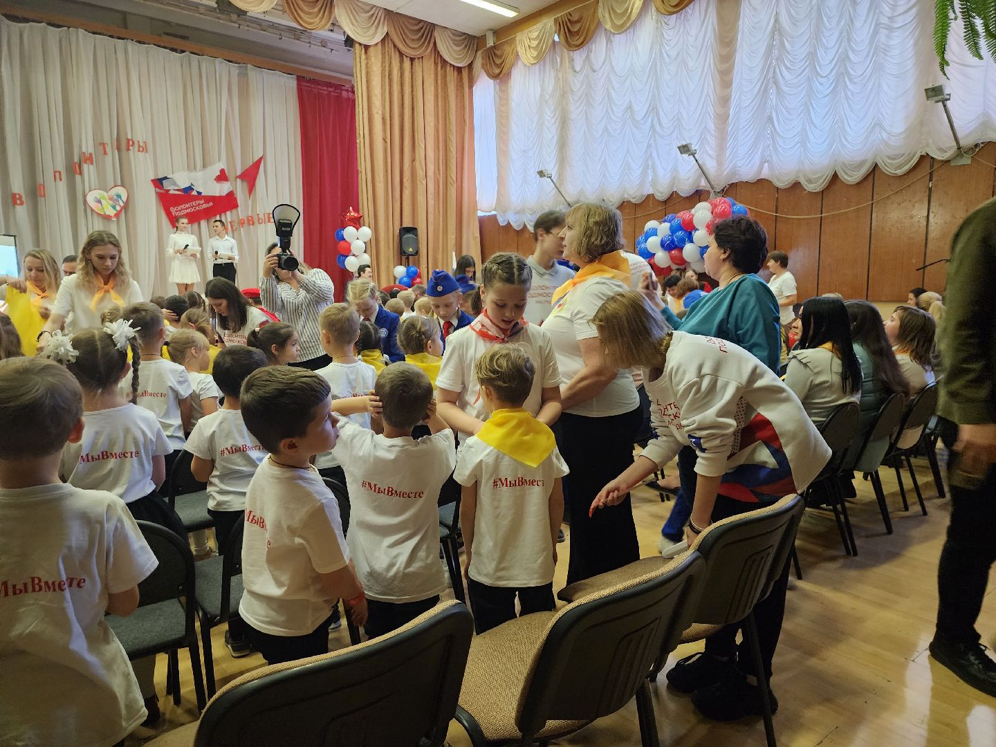 Волонтеры, Дети, Детский сад, Школа, Дубна,