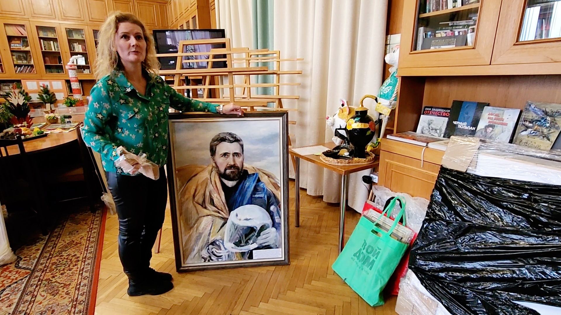 руза, цвт им. лиходея, галаган, художник, выставка, ветеран, реабилитация, спецоперация, Одинцовский округ, «Сомолитвенники», «Любящие мамы».