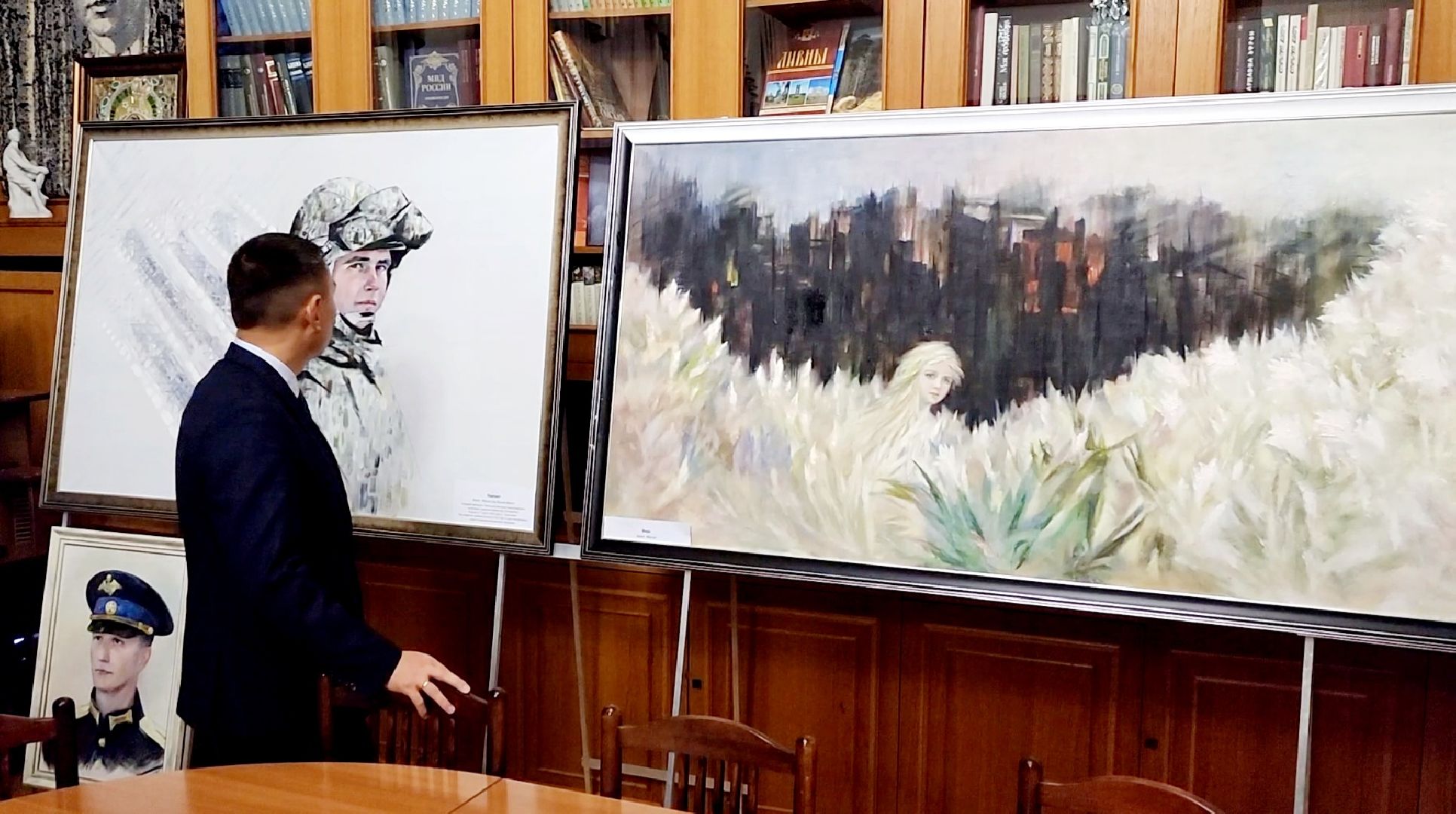 руза, цвт им. лиходея, галаган, художник, выставка, ветеран, реабилитация, спецоперация, Одинцовский округ, «Сомолитвенники», «Любящие мамы».