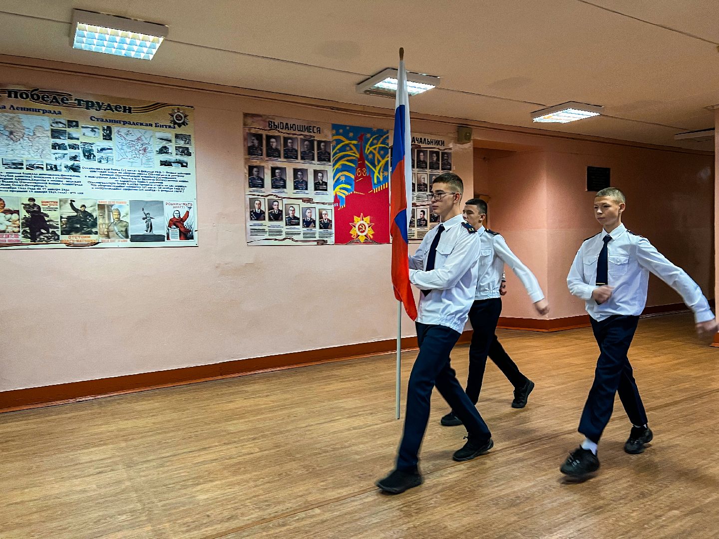 Шатура, школьники, встреча с солдатом, письма солдату,