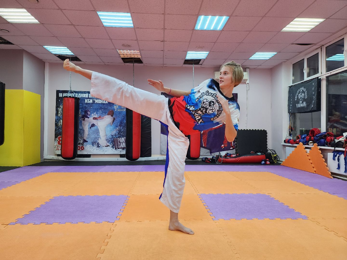 раменское, спорт, международный чемпионат по кикбоксингу, победительница соревнований, алина шапронас,