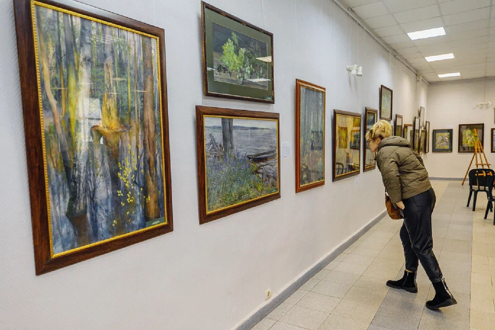 выставка, акварель, художница, картины, выставочный зал, орехово-зуево,