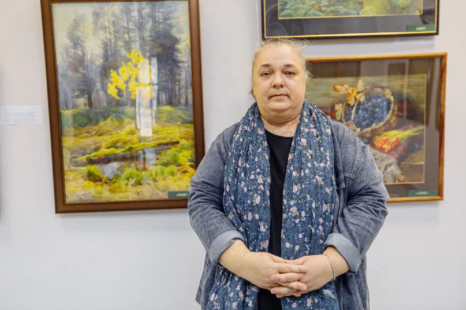 выставка, акварель, художница, картины, выставочный зал, орехово-зуево,