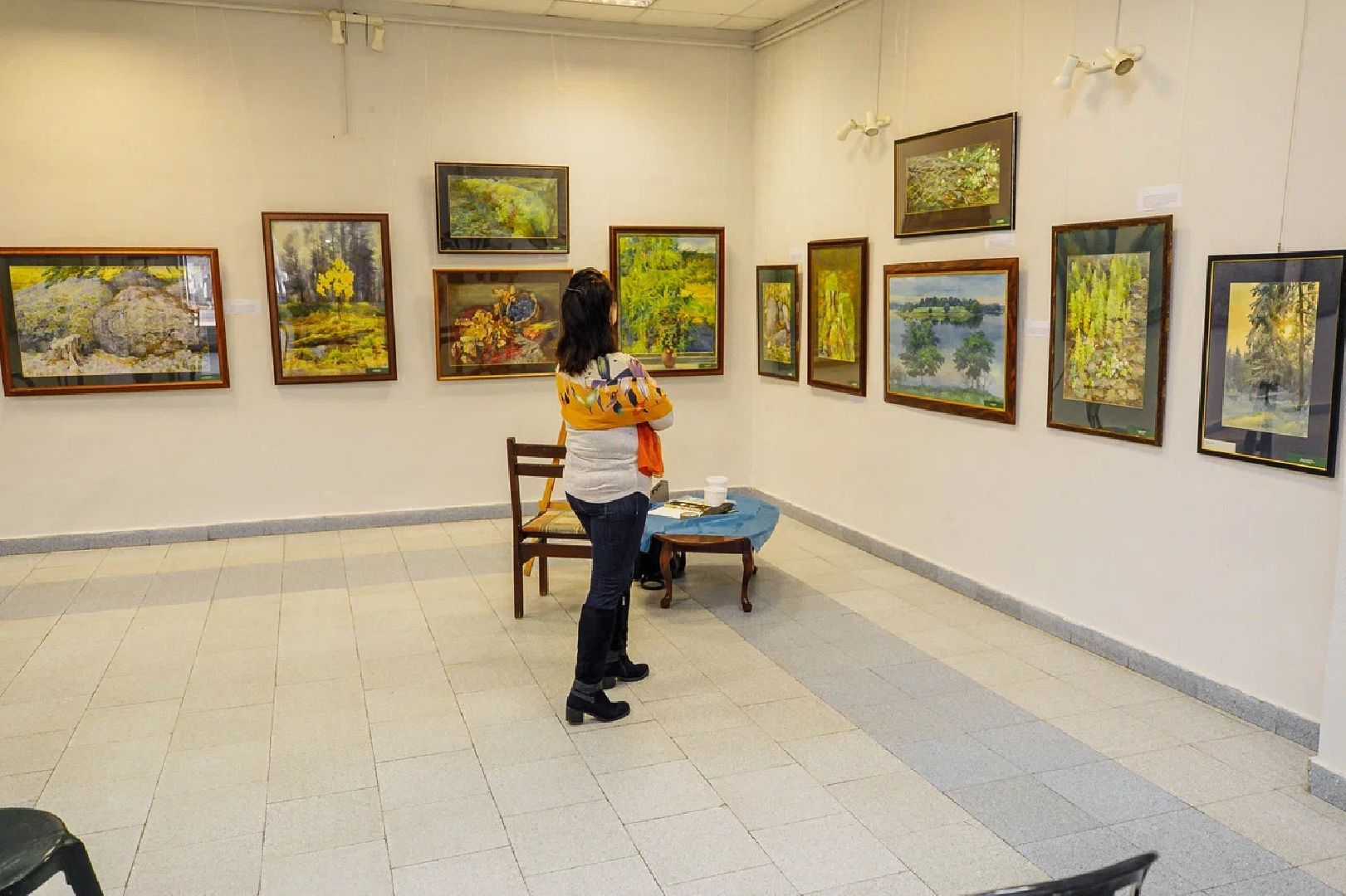 выставка, акварель, художница, картины, выставочный зал, орехово-зуево,