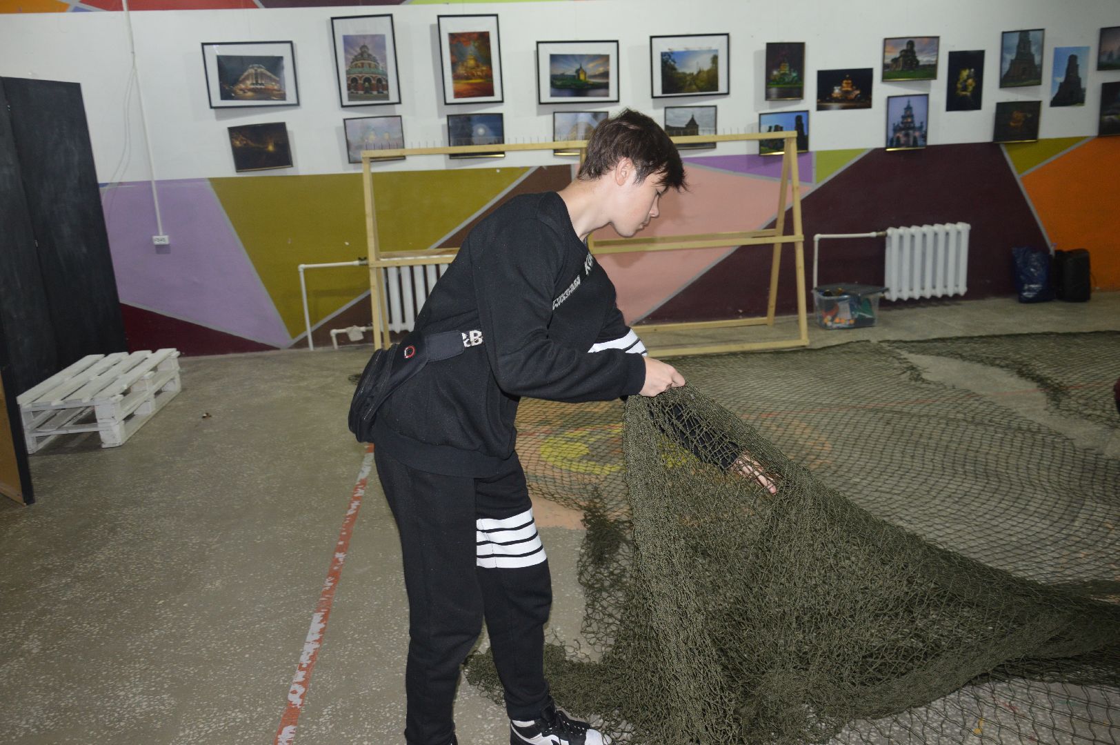 шатура, волонтеры подмосковья, городской округ люди, маскировочные сети, сво,