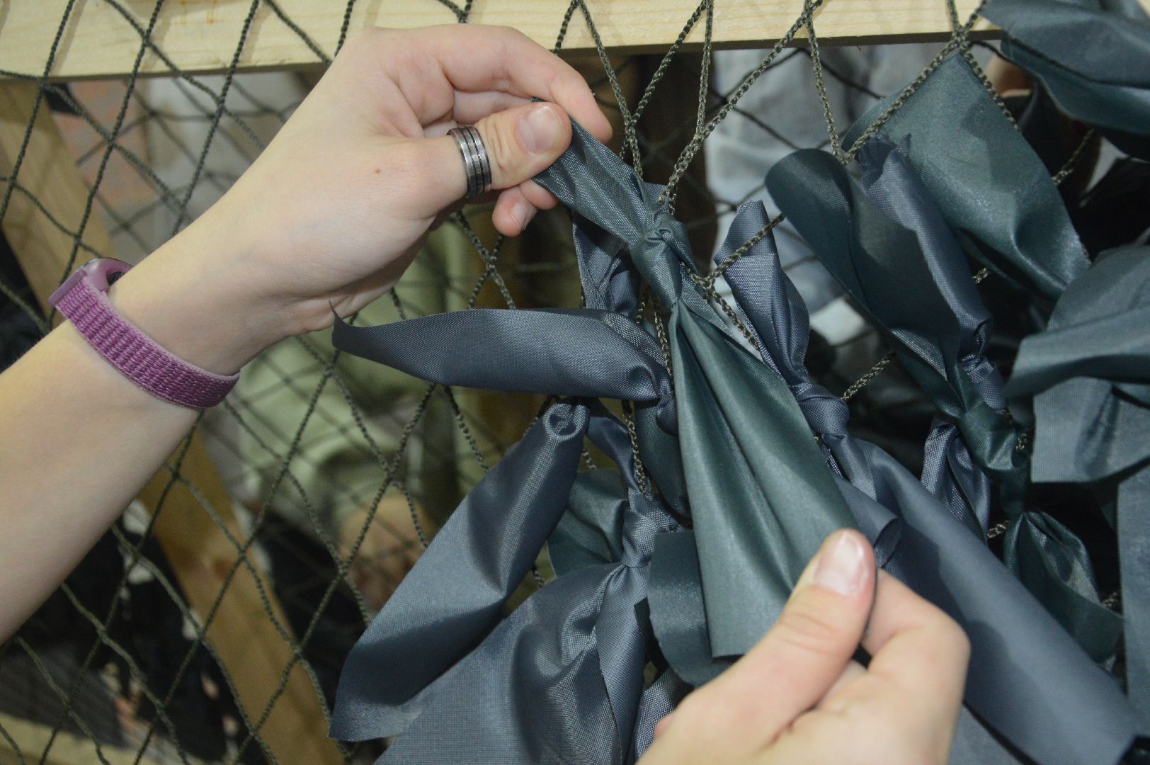 шатура, волонтеры подмосковья, городской округ люди, маскировочные сети, сво,