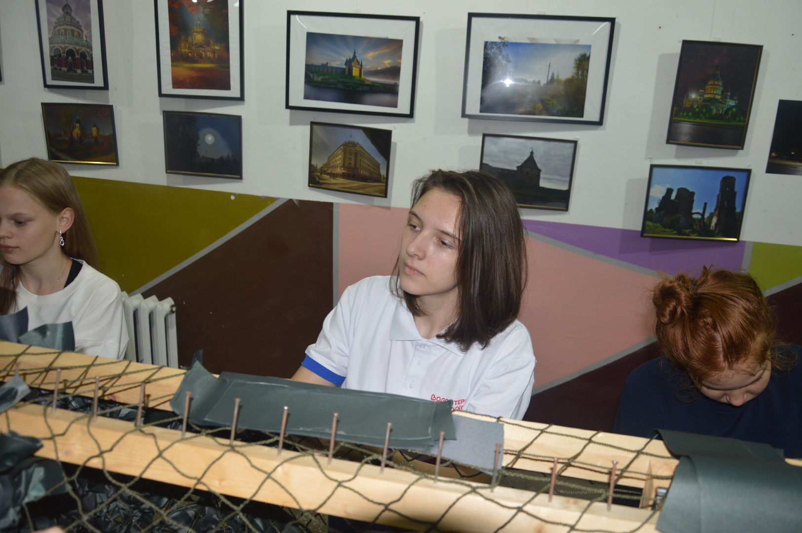 шатура, волонтеры подмосковья, городской округ люди, маскировочные сети, сво,