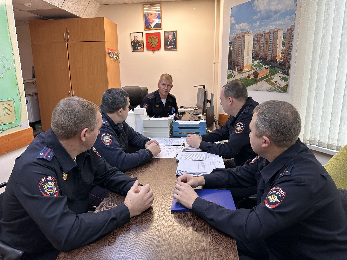 Одинцово, День полиции, Служба участковых,