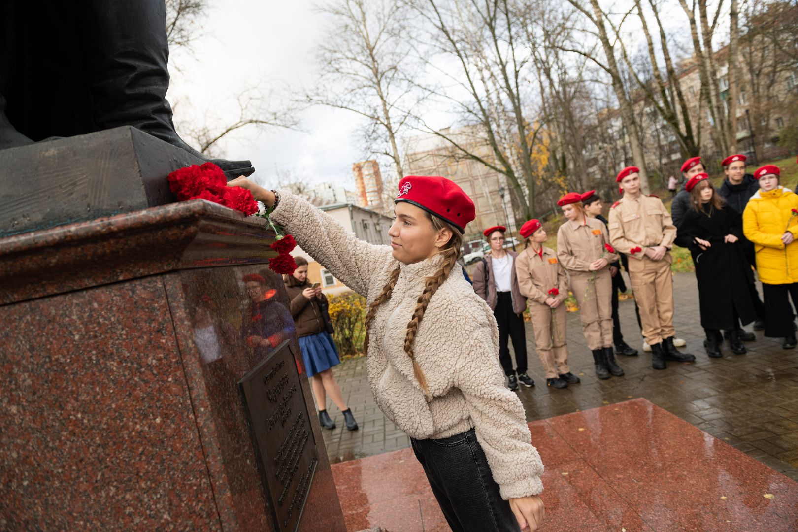 лыткарино, возложение, дань памяти, юнармия,