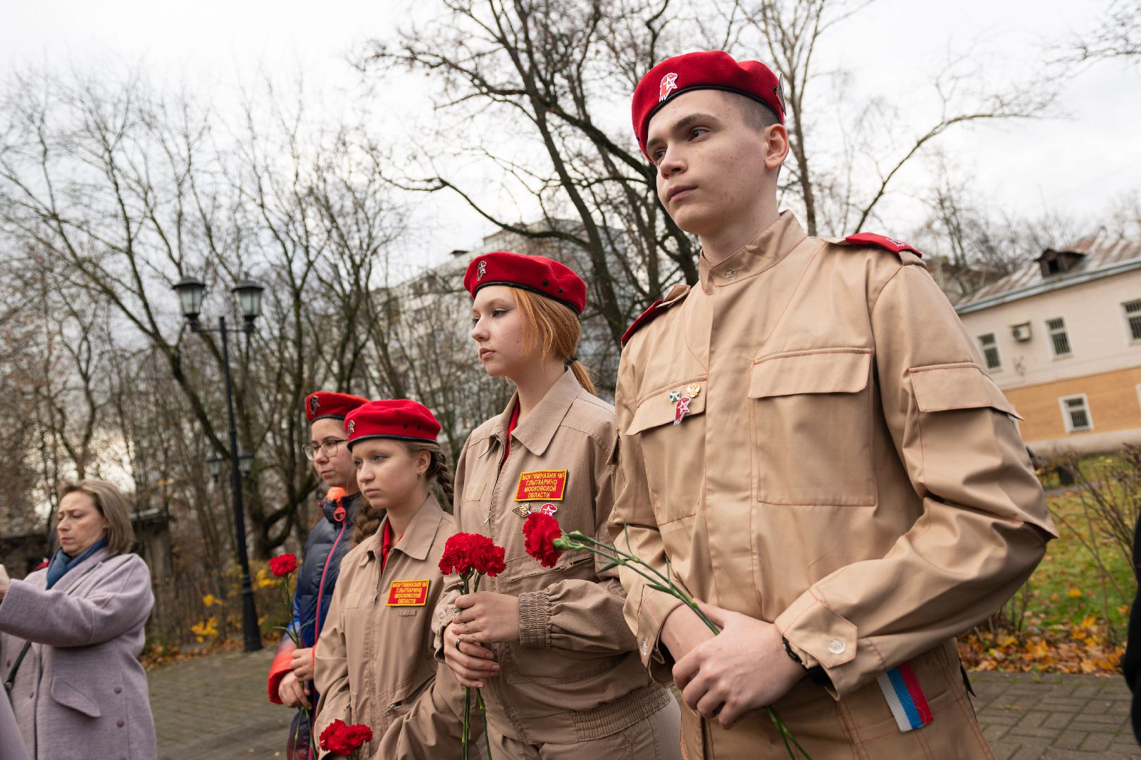 лыткарино, возложение, дань памяти, юнармия,