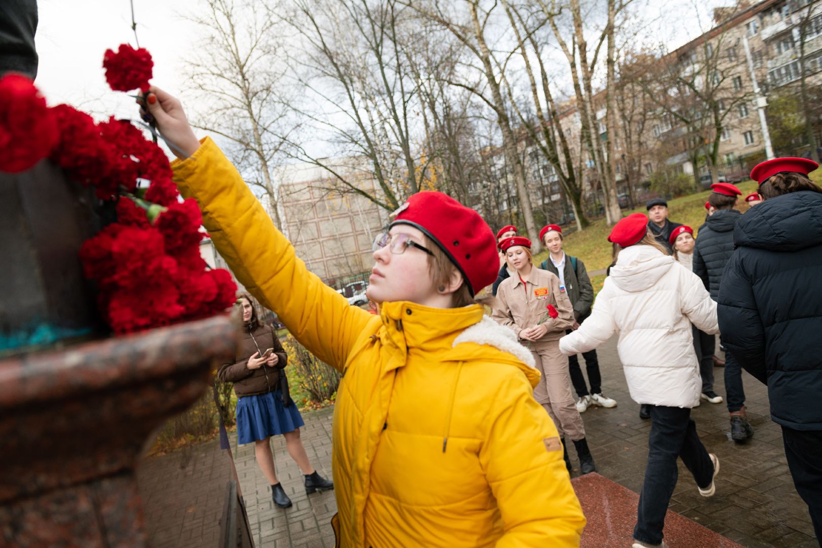 лыткарино, возложение, дань памяти, юнармия,
