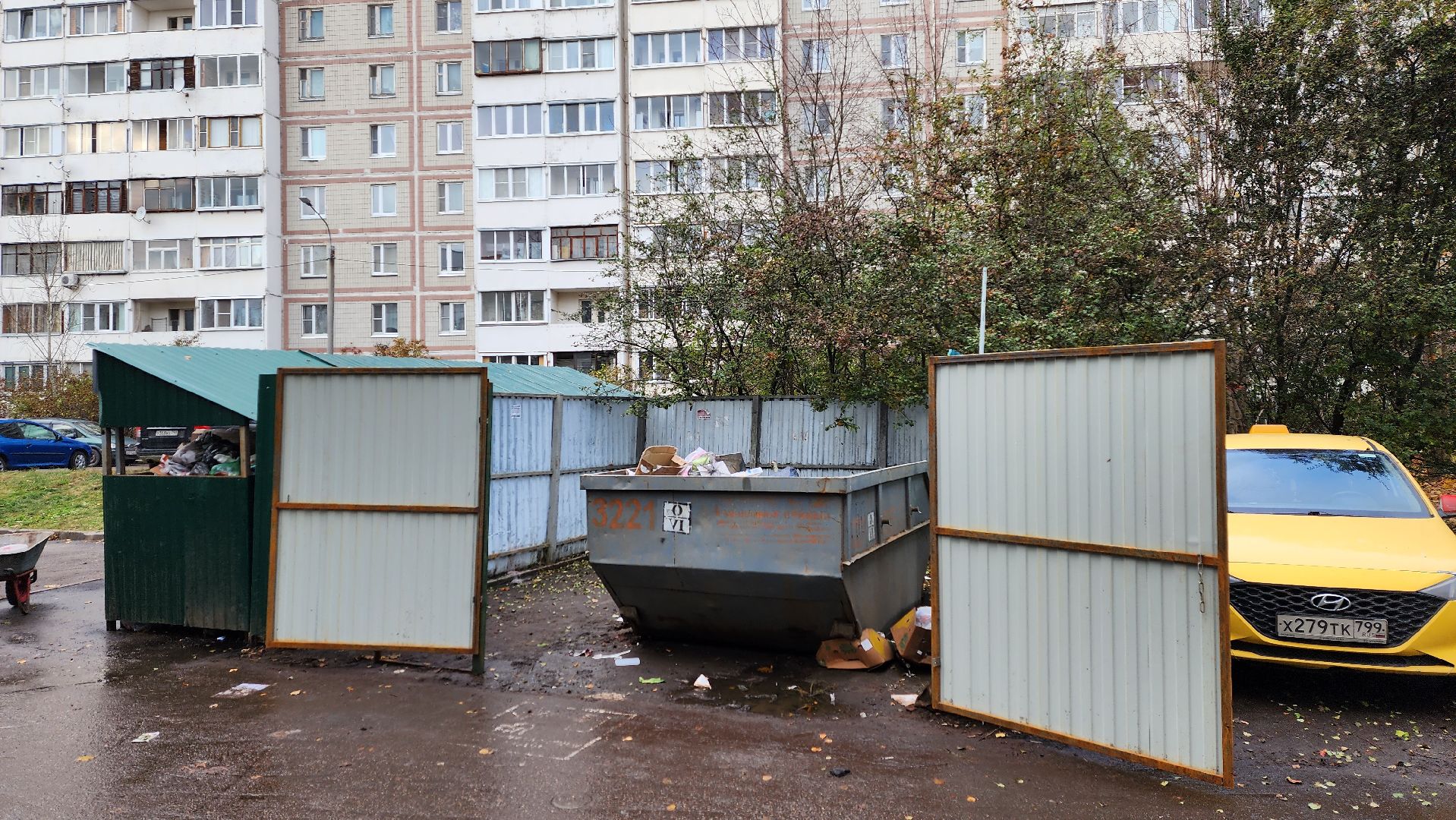 Солнечногорск, Андреевка, мусорка, жкх, контейнерная площадка,