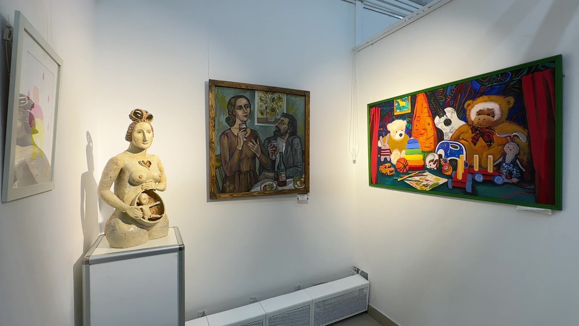 Реутов, музей, выставка, семья, картины, живопись, графика,