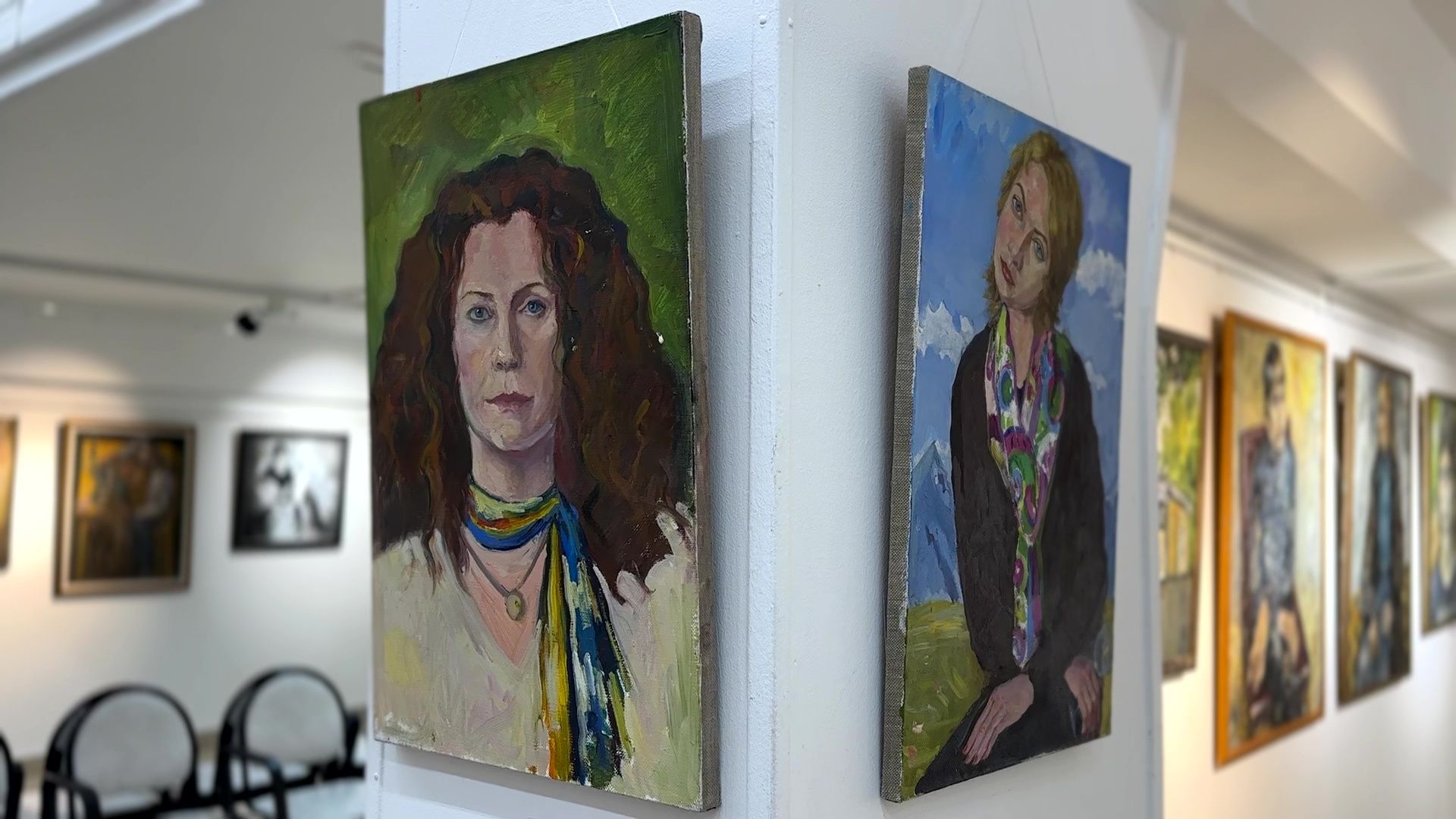 Реутов, музей, выставка, семья, картины, живопись, графика,