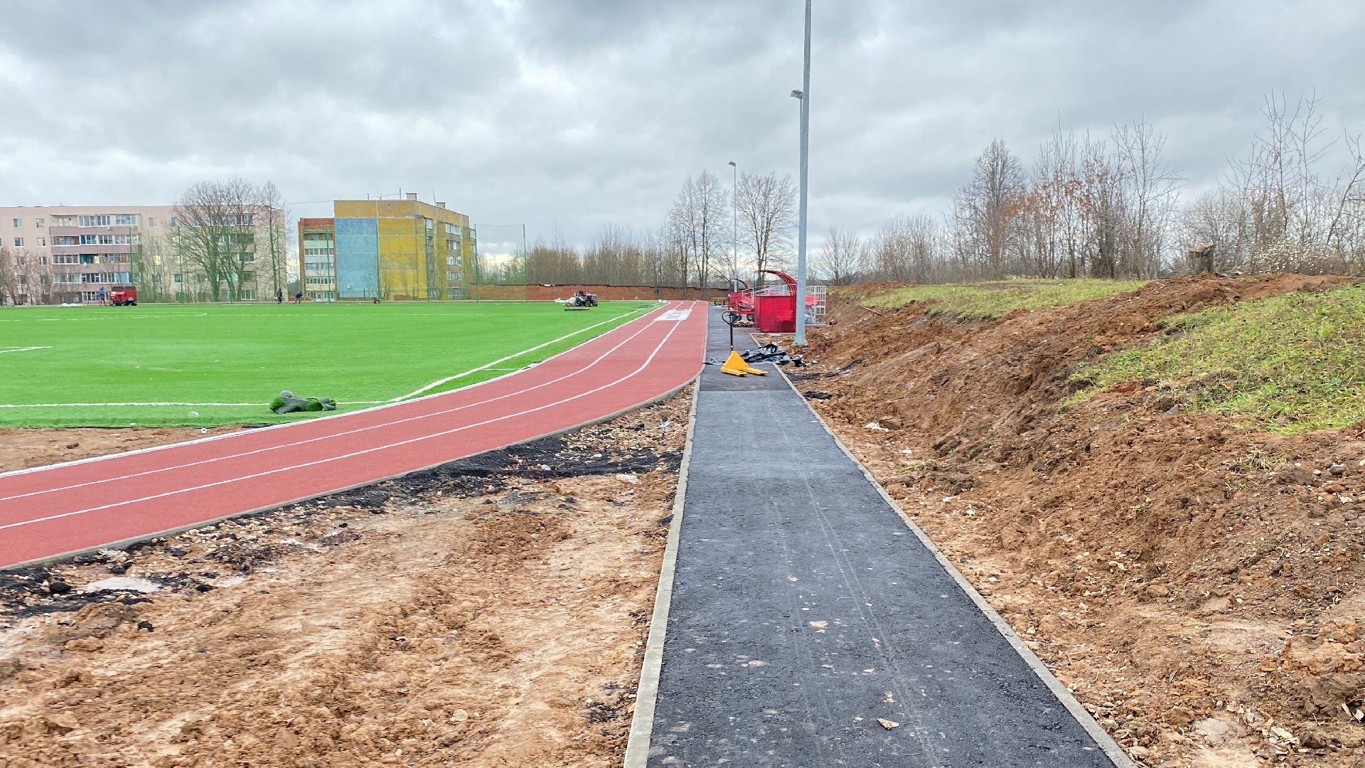 волоколамск, стадион, реконструкция, реконструкция здания, спорт, спорт подмосковья, футбол, баскетбол, спортзал,