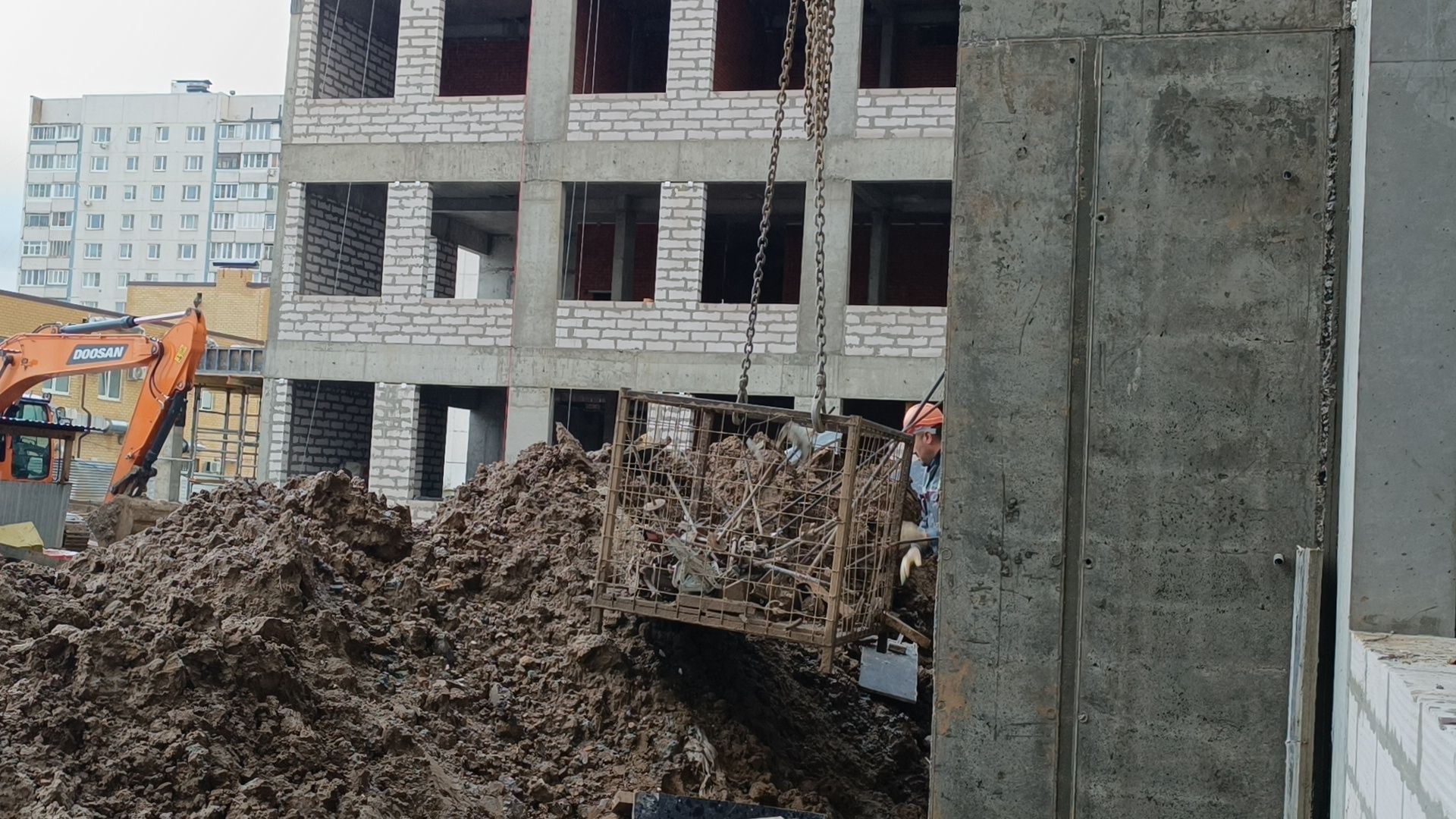 лобня, строительство, поликлиника,