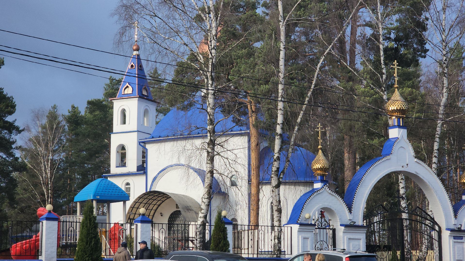 красноармейск, Городской округ Пушкинский, Автобус, люди, общество, храм,