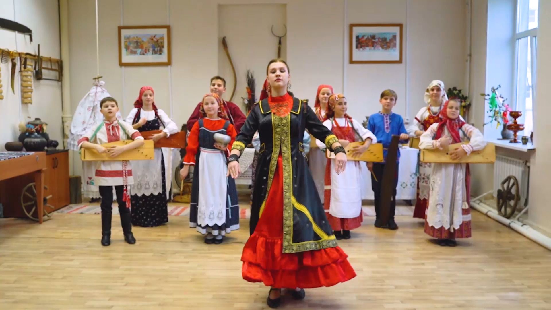 дши, выступление, Задоринка, фольклор, ансамбль, концерт, зимний театр, орехово-зуево,