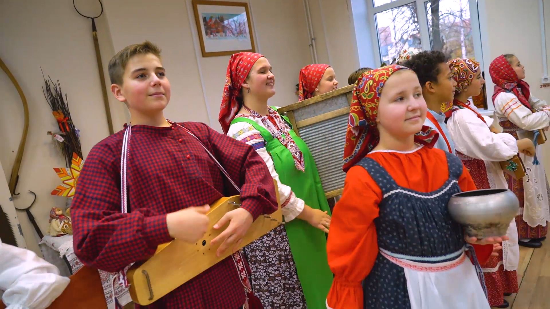 дши, выступление, Задоринка, фольклор, ансамбль, концерт, зимний театр, орехово-зуево,