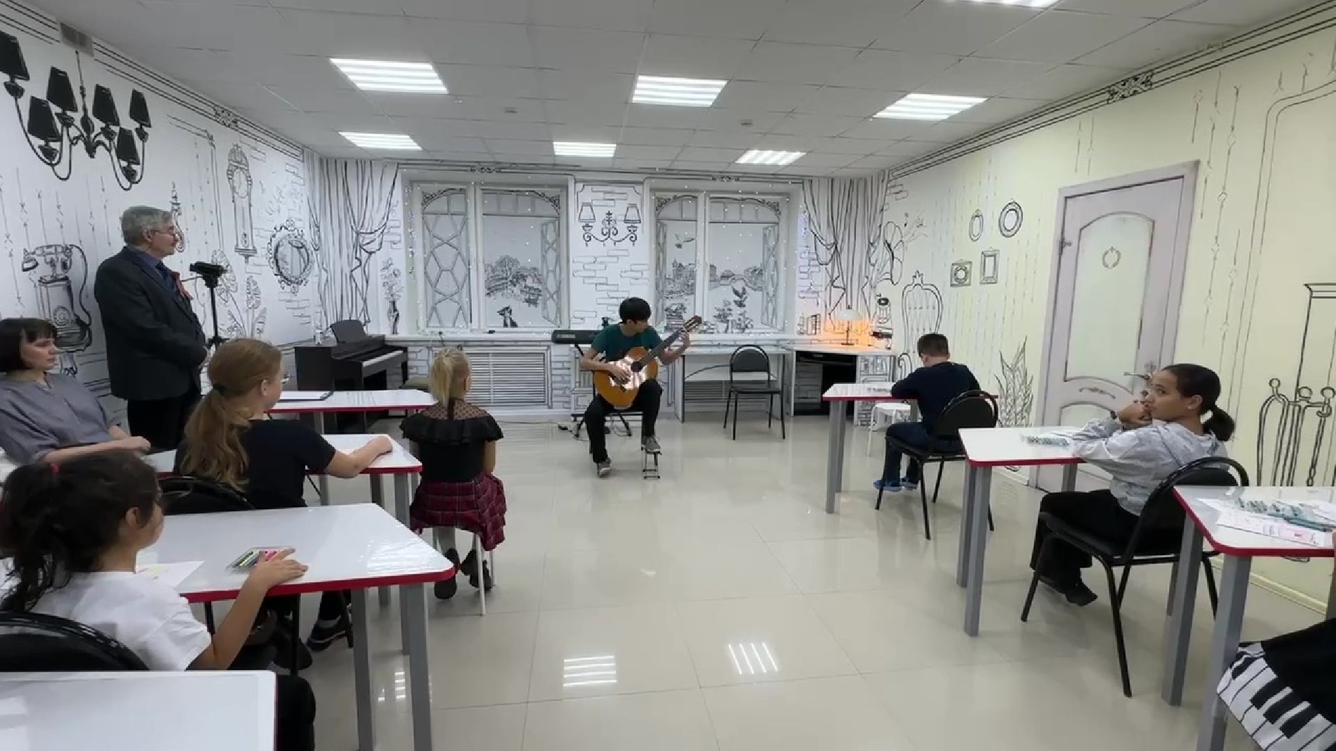 Реутов, библиотека, активности, мероприятия, рисование, музыка,