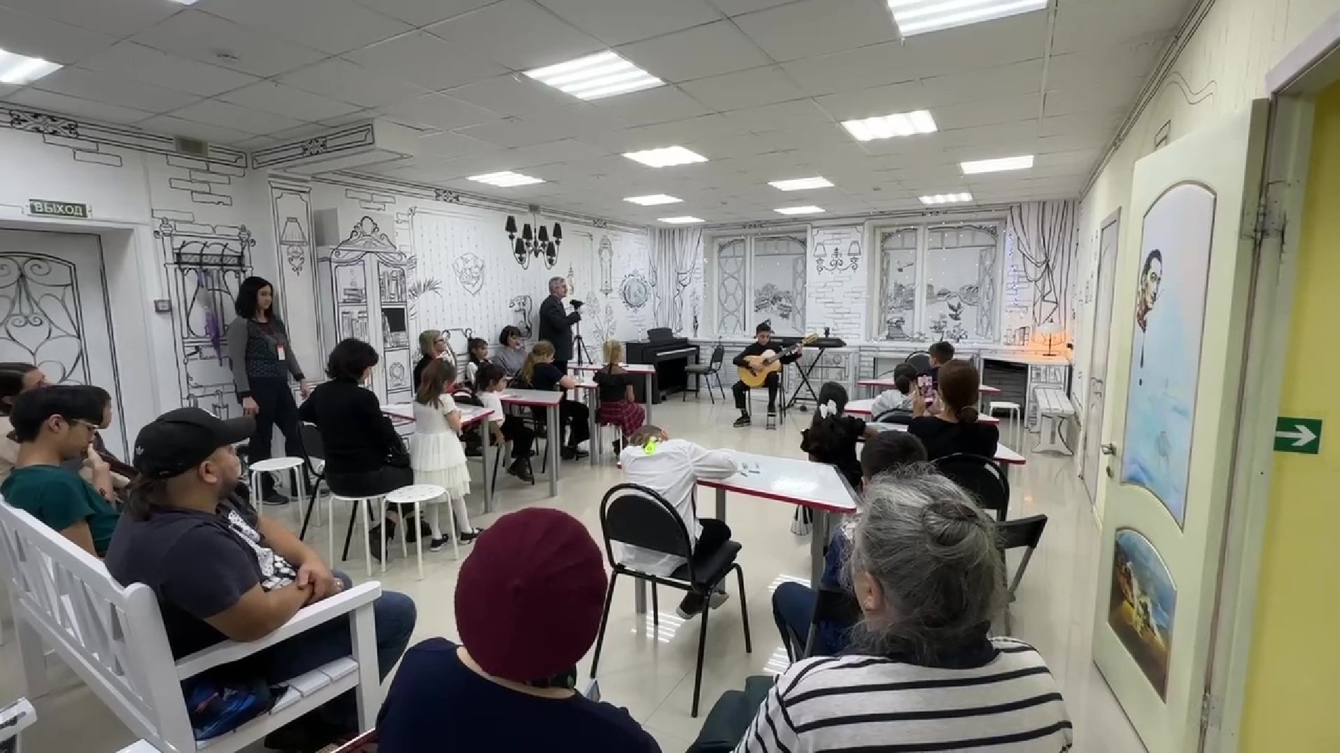 Реутов, библиотека, активности, мероприятия, рисование, музыка,