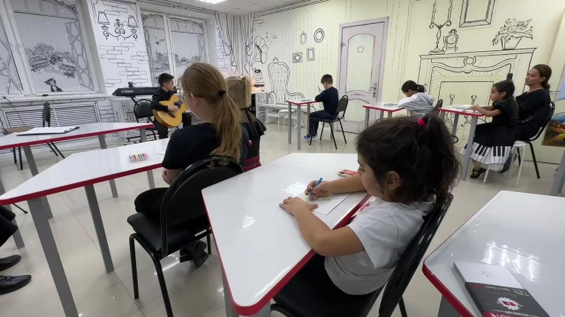 Реутов, библиотека, активности, мероприятия, рисование, музыка,