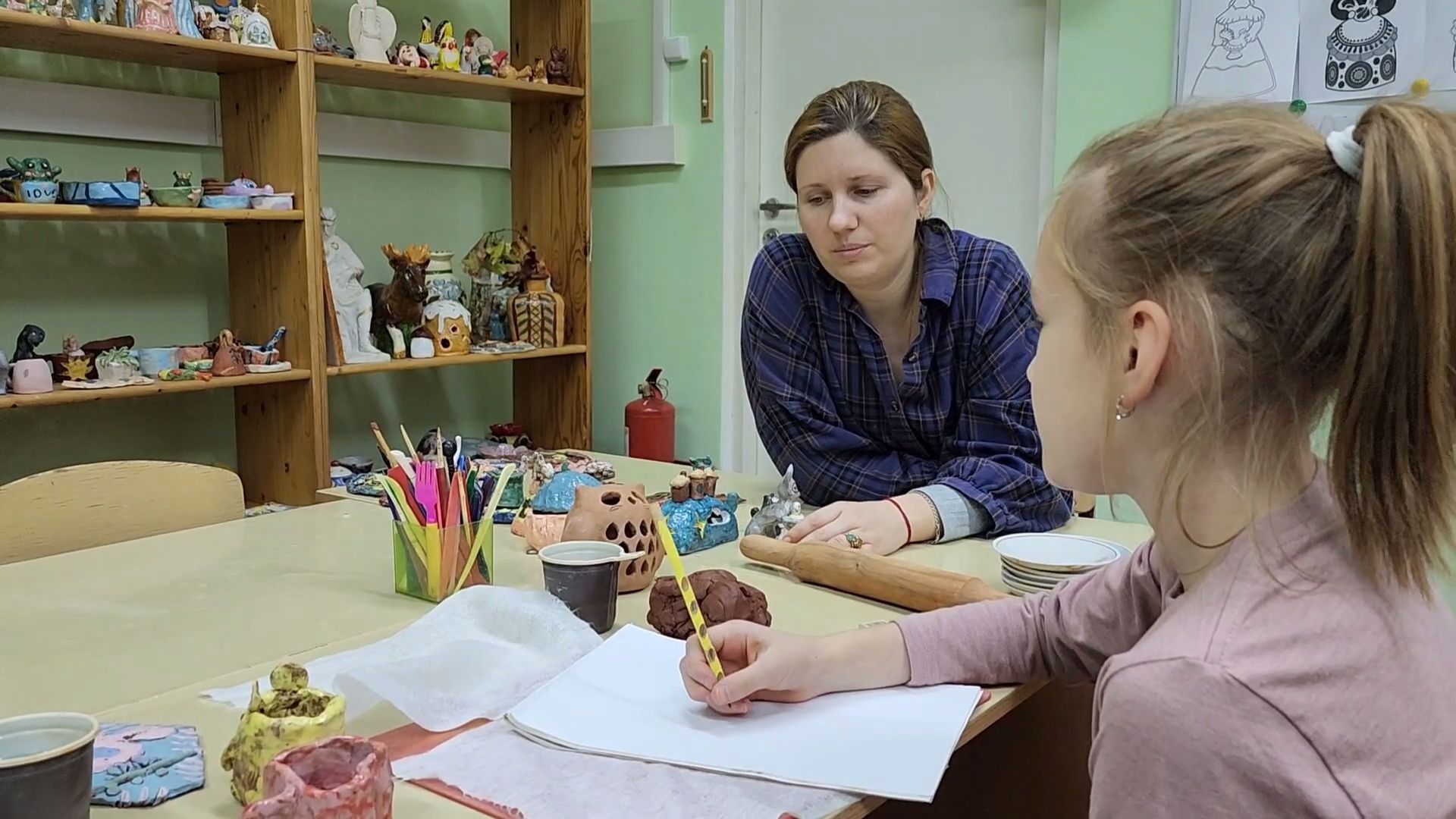 Одинцово, звенигород, дом детского творчества, творчество, керамика,